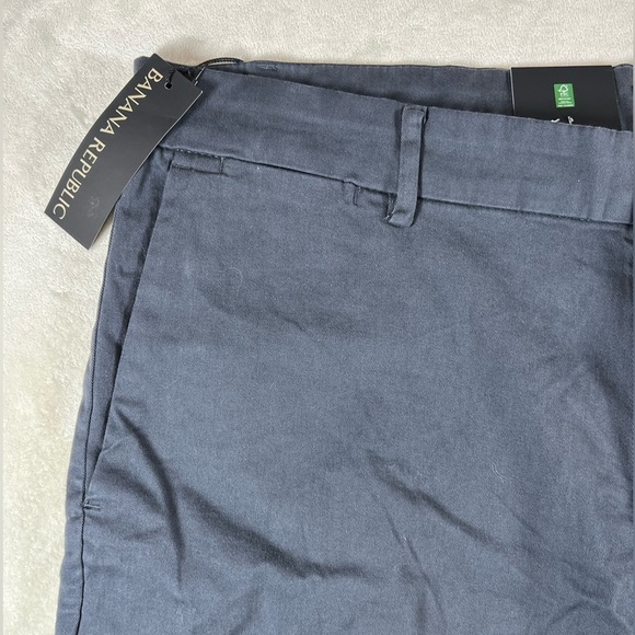 NWT Banana Republic 40W 32L Classic Navy Chino Pants C14 - Picture 3 of 10